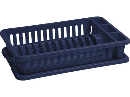 Odkapávač Curver®, 42x26,5x8,8 cm, na kuchyňské nádobí, modrý