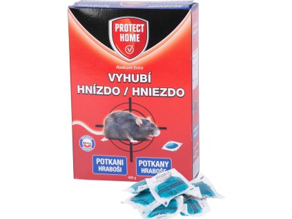 Návnada RODICUM extra, na myši a krysy, 400 g, měkká