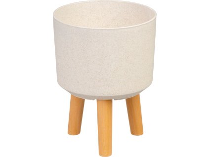 Květináč Strend Pro, barva White Weath Finish, 20x20x26 cm