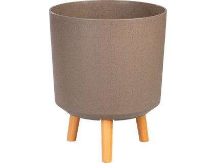 Květináč Strend Pro, barva Kávový prášek, 30x30x37 cm