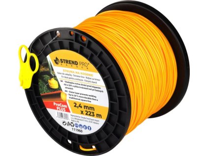 Silon na kosenie ProCom Plus 2,4 mm, Spool L-223 m, hranatý