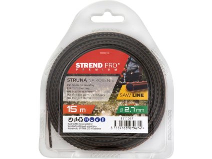 Silon na kosenie Strend Pro Premium SawLine 2,7 mm, L-15 m, zúbkovaný