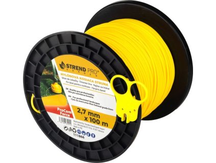 Silon na kosenie ProCom Force 2,7 mm, midi Spool L-100 m, s rezačom, okrúhly