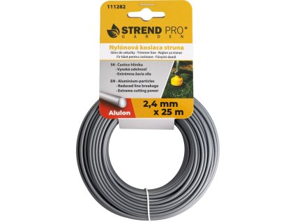 Silon na kosenie Alulon ADR 2,4 mm, L-25 m, okrúhly