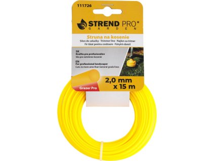 Silon na sečení Grazer Pro 2,0 mm, L-15 m, kulatý