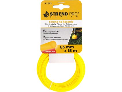 Silon na sečení Grazer Pro 1,3 mm, L-15 m, kulatý