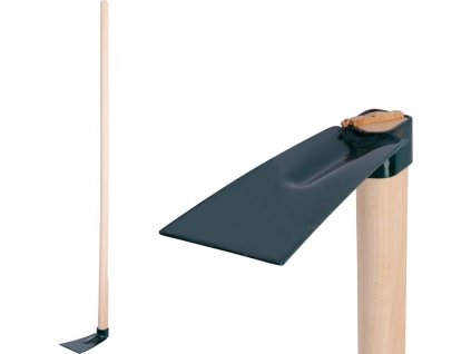 Motyka G284C-WH, plochá, úzká, dřevěná násada