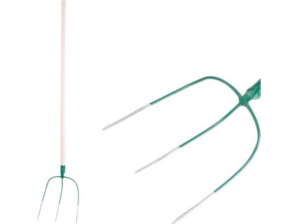 Vidle F123.WH, 3-hroté, Bavorsko, s násadou