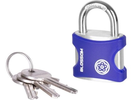 Zámek Blossom 9830, 30 mm, visací, Vinyl, Traveler