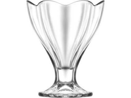Pohár Lily, LAV, skleněný, na zmrzlinu a dezert, 250 ml, 100x127 mm, bal. 6 ks