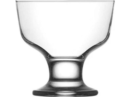 Pohár Destina, LAV, skleněný, na zmrzlinu a dezert, 285 ml, 98x93 mm, bal. 6 ks