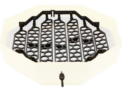 Systém CLEO IPEE-5, na otáčení křepelčího vejce