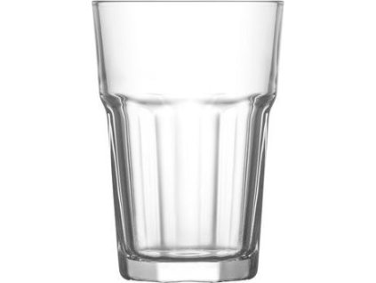 Pohár Aras, LAV, sklenený, na vodu, 365 ml, 83x121 mm, bal. 6 ks