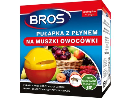 Pasca a náhradná náplň Bros, do lapača ovocných mušiek