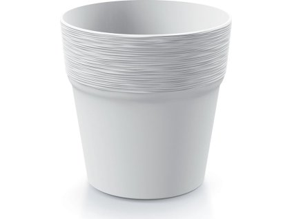 Květináč FURU 12 cm - barva: bílá
