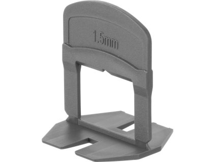 Medzerník L Strend Pro LS230T, nivelačný, pod obklad, 1.5 mm, bal. 300 ks, plast sivý