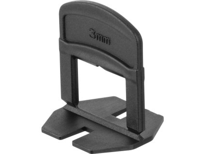 Medzerník L Strend Pro LS230T, nivelačný, pod obklad, 3.0 mm, bal. 300 ks, plast čierny