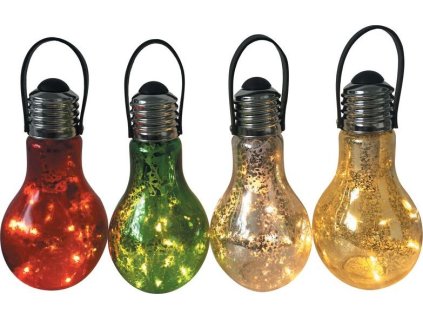 LED žárovka Stella 9x18cm, 1xAA, 4 hod. časovač, 24ks (cena za 24ks)