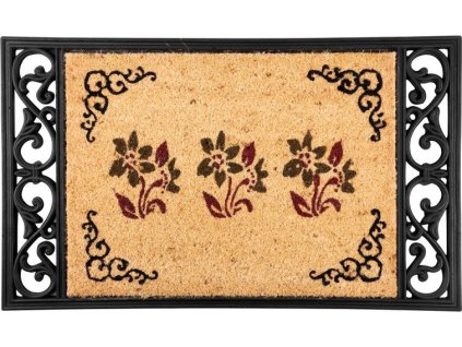 Rohožka MagicHome RCP 126, pred dvere, Country, 45x75 cm, guma