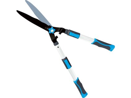 Nožnice AQUACRAFT® 370213, záhradné, na živý plot, Premium, WavyBlade, Alu/Soft, teleskopické +20 cm