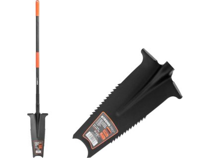 Rýľ Strend Pro, na korene, pílové zuby, HRC40-47, s násadou D