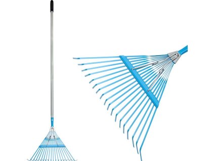 Hrable na lístie AQUACRAFT® 380362, záhradné, vejárové, ALU násada