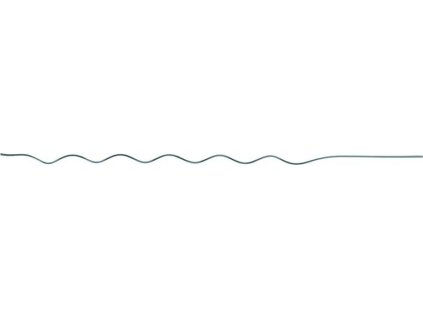 Tyč GS2 1200/5,5 mm, špirálová, drôtená, zelená, oporná k rastlinám a paradajkám