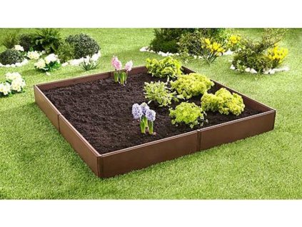 Záhon RB053, 57x13 cm, PP, 8-dielny, vyvýšený