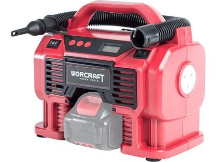 Aku kompresor Worcraft CAC-S20Li, 20V, multifunkční (bez baterie a nabíječky)