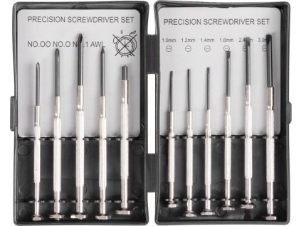 Sada hodinářských šroubováků Strend Pro SD5011, 11 dílná, mini