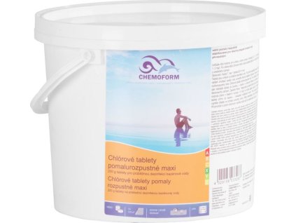 Tablety Chemoform 5603, 200 g, chlorové, pomalurozpustné, bal. 3 kg