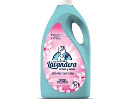 Prací gel Lavandera, třešňové květy, 4500 ml/90 pracích dávek, na praní