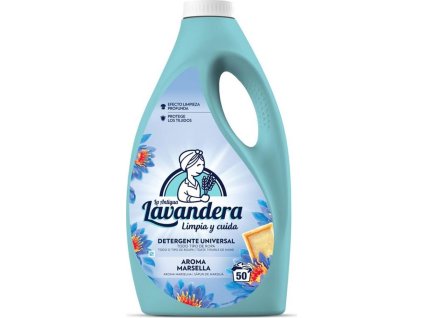 Prací gel Lavandera, marseillské mýdlo, 2500 ml/50 pracích dávek, na praní