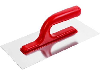Hladítko Strend Pro Premium, REDhand, plast. rukojeť, 270x130 mm, rovná, 0,7 mm, nerez
