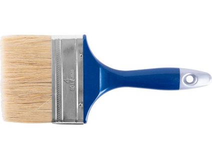 Štětec Strend Pro JB005, 4", plochý, malířský, natural, PVC rukojeť