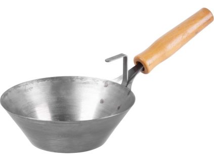 Naběračka zednická 180 R, dřev. rukojeť