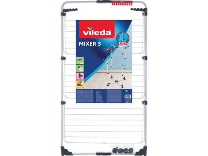 Sušák na prádlo Vileda Mixer 3, na prádlo, skládací, 30 m