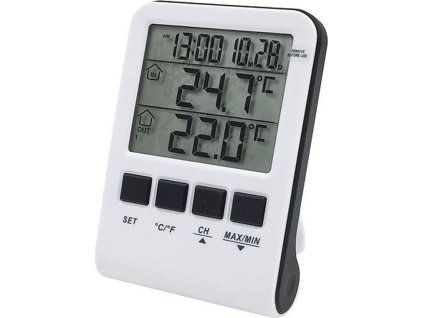 Meteostanice TMW15 mini, digitální, bezdrátová s vnějším senzorem, 100x70x20 mm