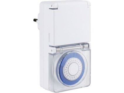 Časovač Strend Pro, mechanická spínací zásuvka, 220-240 V, Max. 3500 W