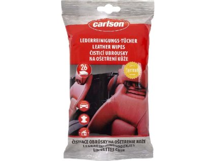 Ubrousky čistící carlson, na kůži, na auto, 26 ks