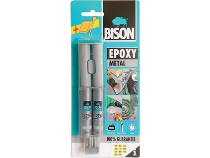 Lepidlo Bison Epoxy Metal, 24 ml