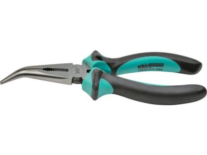 Kleště Whirlpower® 15603-211 160 mm, vyhnuté, s dlouhým nosem, Cr-V, Satin, DIN5745