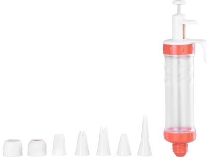 Pištoľ MagicHome, na zdobenie, cukrárska, s príslušenstvom, 28x9,5 cm