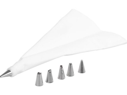 Vrecko MagicHome, na zdobenie, cukrárske, so 6 špičkami, 20x34 cm