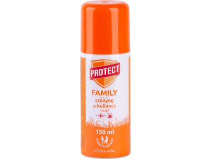 Sprej PROTECT, proti hmyzu, komárům a klíšťatům, repelentní, 150 ml