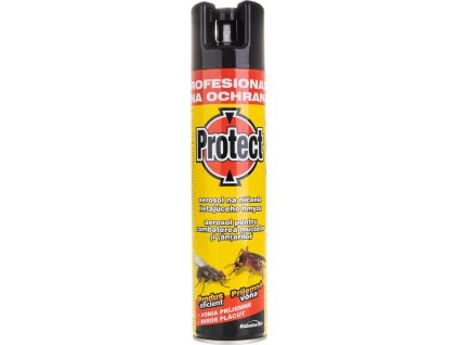 Sprej PROTECT, aerosol, k hubení létajícího hmyzu, 400 ml
