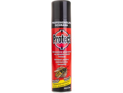 Sprej PROTECT, aerosol, k hubení vosích hnízd, 400 ml