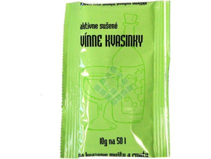 Kvasinky vinné, univerzální, 10 g/50 l