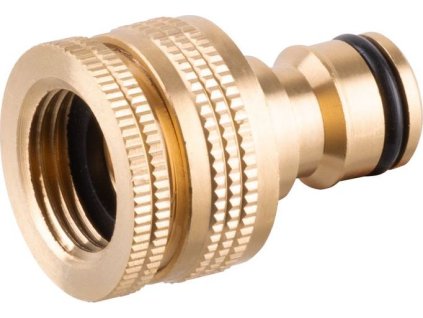 Přípojka Strend Pro, mosazná, G1/2" - G3/4", na vodovodní kohoutek, vnitřní závit
