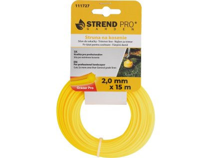 Silon na sečení Grazer Pro Hepta 2,0 mm, L-15 m, HEX